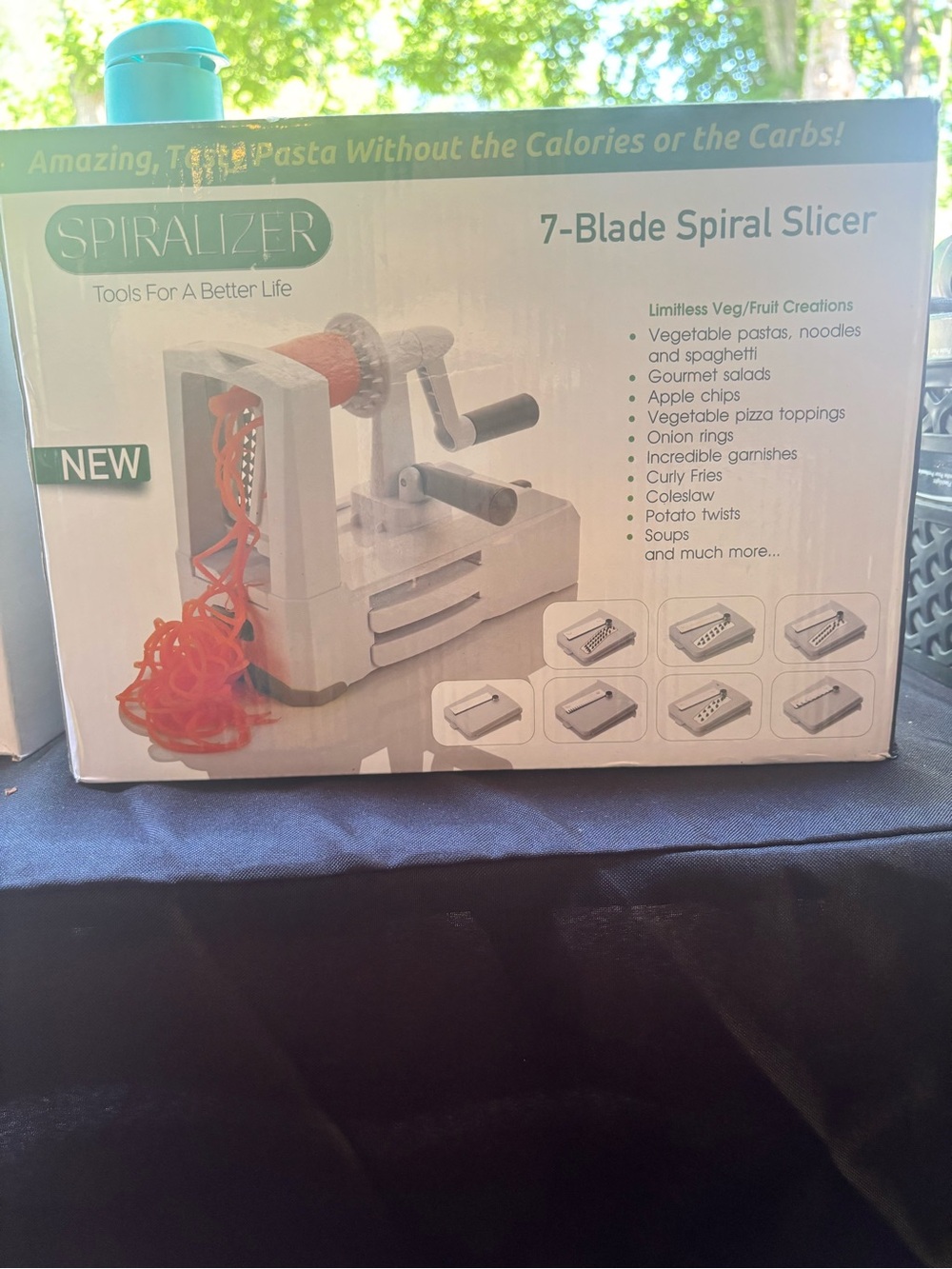 Spiralizer 7-Blade Spiral Slicer - White